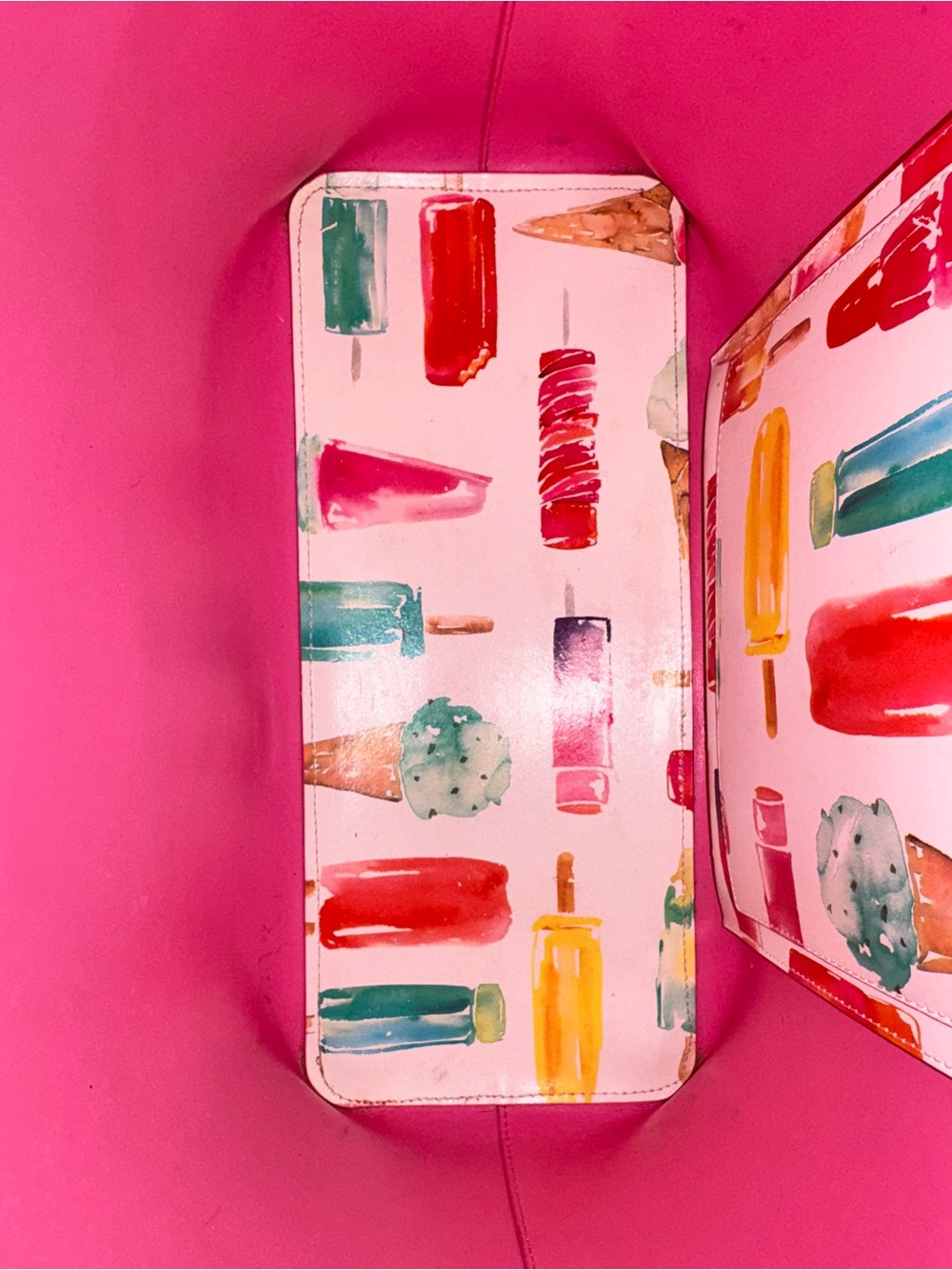 Kate Spade New York "Flavor of the Month" Francis Tote icecream & popsicles EUC - Picture 7 of 16